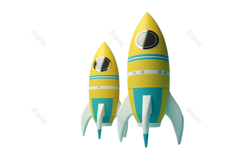 形状图片,科技元素,科学PNG,火箭免抠素材